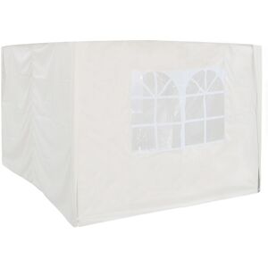 Greenbay - Side Panels for 2.5x2.5m Pop Up Gazebo Outdoor Garden Marquee Party Tent White