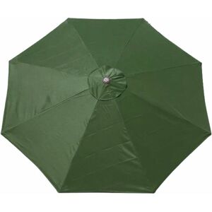 TINOR Umbrella Replacement Cover - 8 Ribs - 3m - Waterproof - Anti-ultraviolet - Replacement Fabric - Umbrella Canopy - Umbrella(dark green)