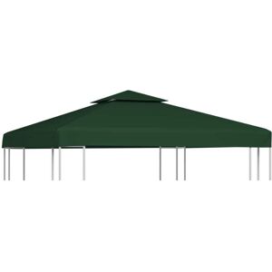 Vidaxl - Gazebo Cover Canopy Replacement 310 g / m² Green 3 x 3 m