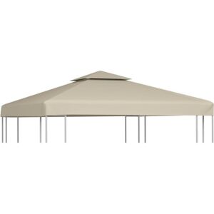 Vidaxl - Gazebo Cover Canopy Replacement 310 g / m² Beige 3 x 3 m