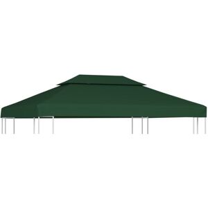 Vidaxl - Gazebo Cover Canopy Replacement 310 g / m² Green 3 x 4 m