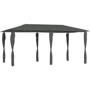 Vidaxl - Gazebo with Post Covers 2.98x5.3x2.59 m Anthracite 160 g/m²