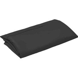 Replacement Fabric for Cantilever Umbrella Black 300 cm Vidaxl