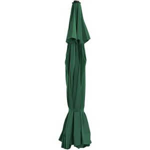Replacement Fabric for Outdoor Parasol Green 515 cm Vidaxl