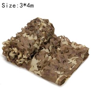 CYSLMUK Rectangular parasol sail camouflage design parasol 3x4m desert camouflage color, parasol camouflage net