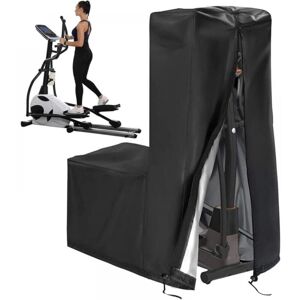 CYSLMUK Waterproof Elliptical Machine Cover, Elliptical Bike Cover, 420D Oxford Full Tarpaulin, Elliptical Bike Cover, Elliptical Bike Protector, Exercise