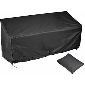 Alwaysh - Waterproof Garden Bench Cover, Garden Bench Seat Cover, Seat Bench Cover, for Furniture, Garden Bench Protective Cover 163x66x89cm