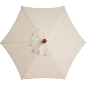 Replacement Cover for Market Table Umbrella, Table and Parasol - 6 Ribs - 3 m - Waterproof - Anti-Ultraviolet - Black - Ymyny