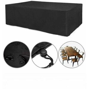 ZVD - Housse Salon de Jardin Bâche Meuble, Robuste Tissu Oxford 210D Housse de Protection pour Meubles De Jardin Imperméable Anti-UV Extérieur (170 x