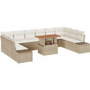 Garden Sofa Set Manual 11 pcs Beige, Cream 100 x 55 x 73 cm Vidaxl Garden Sofa Set Manual 11 pcs Beige, Cream 100 x 55 x 73 cm Vidaxl