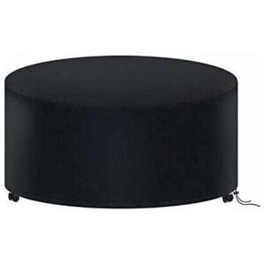 120 x 75 cm Round Garden Table Cover, Waterproof Garden Furniture Cover, 210D Oxford Tarpaulin, Round Table Protector for Outdoor Use Ymyny 120 x 75 cm Round Garden Table Cover, Waterproof Garden Furniture Cover, 210D Oxford Tarpaulin, Round Table Protector for Outdoor Use Ymyny