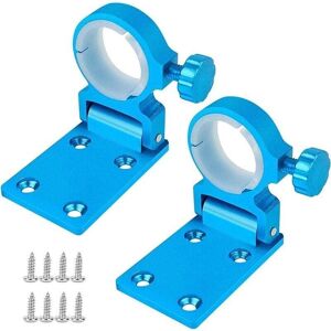 Ymyny - 2 Pack Fishing Umbrella Holder, Balcony Umbrella Holder, Adjustable Aluminum Umbrella Holder for Balcony, Fishing Box, Umbrella (Blue) Ymyny - 2 Pack Fishing Umbrella Holder, Balcony Umbrella Holder, Adjustable Aluminum Umbrella Holder for Balcony, Fishing Box, Umbrella (Blue)