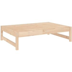 Garden Footstool 120x80 cm Solid Wood Pine Vidaxl Garden Footstool 120x80 cm Solid Wood Pine Vidaxl
