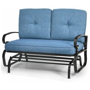 Costway - 2 Seats Outdoor Swing Glider Chair Patio Loveseat Glider Rocking Bench Costway - 2 Seats Outdoor Swing Glider Chair Patio Loveseat Glider Rocking Bench