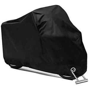 IKODM 210D Motorcycle Cover, Waterproof Polyester Cover Resistant to Bird Droppings, Water, Dust/Snow/Rain, Wind, uv (190X85X115cm) IKODM 210D Motorcycle Cover, Waterproof Polyester Cover Resistant to Bird Droppings, Water, Dust/Snow/Rain, Wind, uv (190X85X115cm)