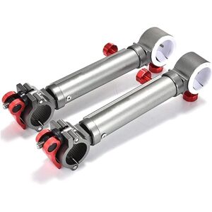 Tinor - 2pcs Fishing Chair Umbrella Holder Universal Umbrella Stand Fixing Tools 360° Fixing Clip (Silver) Tinor - 2pcs Fishing Chair Umbrella Holder Universal Umbrella Stand Fixing Tools 360° Fixing Clip (Silver)