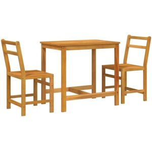 3 Piece Balcony Set Solid Wood Acacia Vidaxl 3 Piece Balcony Set Solid Wood Acacia Vidaxl