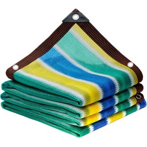 Cyslmuk - 3 x 4 m Plant Shade Net, Garden Shade Cloth with Sealed Edges, Mesh Tarp with Grommets, Patio Sun Shade Net, Plant Shade Net Cyslmuk - 3 x 4 m Plant Shade Net, Garden Shade Cloth with Sealed Edges, Mesh Tarp with Grommets, Patio Sun Shade Net, Plant Shade Net