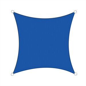 Aquariss - 3.6x3.6m Sun Sail Shade Square Awning Canopy Garden Sun Patio Sunscreen - Blue Aquariss - 3.6x3.6m Sun Sail Shade Square Awning Canopy Garden Sun Patio Sunscreen - Blue