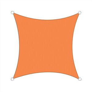 Aquariss - 3.6x3.6m Sun Sail Shade Square Awning Canopy Garden Sun Patio Sunscreen - Orange Aquariss - 3.6x3.6m Sun Sail Shade Square Awning Canopy Garden Sun Patio Sunscreen - Orange