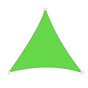 Aquariss - 3x3x3m Sun Sail Shade Triangle Awning Canopy Garden Sun Patio Sunscreen - Light Green Aquariss - 3x3x3m Sun Sail Shade Triangle Awning Canopy Garden Sun Patio Sunscreen - Light Green