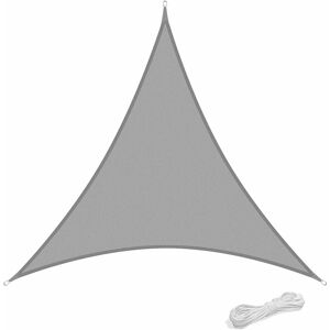 Qdreclod - 3x3x3m Waterproof Resistant Awning for Patio & Terrace Garden Sun Shade 90% uv Protection with Free Triangular Rope Gray Qdreclod - 3x3x3m Waterproof Resistant Awning for Patio & Terrace Garden Sun Shade 90% uv Protection with Free Triangular Rope Gray