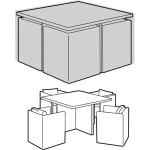 GARLAND 4 Seater Small Cube Set Cover - Premium - W1630 GARLAND 4 Seater Small Cube Set Cover - Premium - W1630