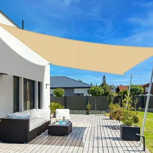 Aiperq - 4x4m Rectangle Awning, Waterproof pes Shade Fabric, 95% uv Protection, for Outdoor Garden Patio Sand. Aiperq - 4x4m Rectangle Awning, Waterproof pes Shade Fabric, 95% uv Protection, for Outdoor Garden Patio Sand.