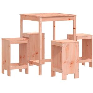 5 Piece Garden Bar Set Solid Wood Douglas Vidaxl 5 Piece Garden Bar Set Solid Wood Douglas Vidaxl