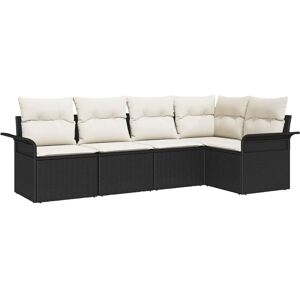 Vidaxl - Garden Sofa Set 5 pcs 242.5 x 132.5 x 85 cm Poly rattan Vidaxl - Garden Sofa Set 5 pcs 242.5 x 132.5 x 85 cm Poly rattan