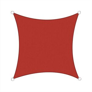 Aquariss - 5x5m Sun Sail Shade Square Awning Canopy Garden Sun Cover Patio Sunscreen - Terracotta Aquariss - 5x5m Sun Sail Shade Square Awning Canopy Garden Sun Cover Patio Sunscreen - Terracotta