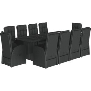 vidaXL Garden Dining Set 11 Piece - Garden Dining Set vidaXL Garden Dining Set 11 Piece - Garden Dining Set