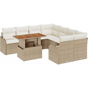 Vidaxl - Garden Sofa Set Manual 7 pcs Beige and cream 100 x 55 x 73 cm Vidaxl - Garden Sofa Set Manual 7 pcs Beige and cream 100 x 55 x 73 cm