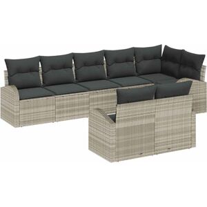 Garden Sofa Set 8 pcs 289 x 124 x 85 cm Poly rattan Vidaxl Garden Sofa Set 8 pcs 289 x 124 x 85 cm Poly rattan Vidaxl