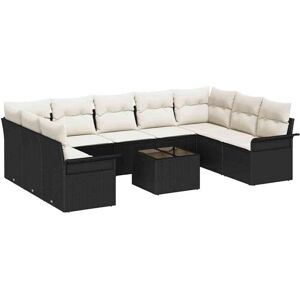 Garden Sofa Set with Cushion 10 pcs Brown Poly rattan Vidaxl Garden Sofa Set with Cushion 10 pcs Brown Poly rattan Vidaxl