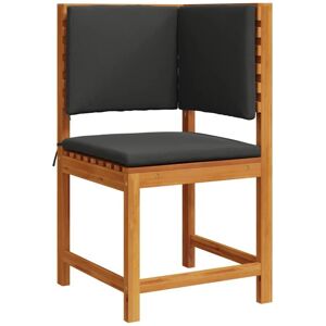 Garden Chair Brown 50 x 50 x 91cm Solid Acacia wood Vidaxl Garden Chair Brown 50 x 50 x 91cm Solid Acacia wood Vidaxl