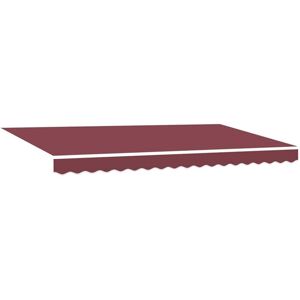 Vidaxl - Awning Replacement Fabric Burgundy 400 x 200 cm Canvas Vidaxl - Awning Replacement Fabric Burgundy 400 x 200 cm Canvas