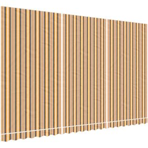 Vidaxl - Replacement Fabric for Awning Multicolour Stripe 5x3 m Vidaxl - Replacement Fabric for Awning Multicolour Stripe 5x3 m