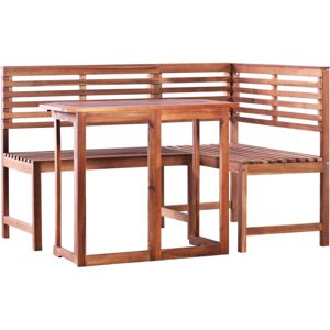 2 Piece Bistro Set Solid Acacia Wood Vidaxl 2 Piece Bistro Set Solid Acacia Wood Vidaxl