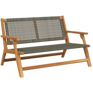 Vidaxl - Garden Furniture Grey 122 x 78 x 73cm Solid Acacia wood Vidaxl - Garden Furniture Grey 122 x 78 x 73cm Solid Acacia wood
