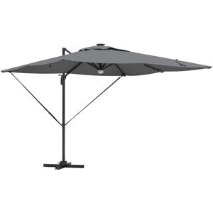 Roma Parasol Anthracite 286 x 285 x 270 cm vidaXL Roma Parasol Anthracite 286 x 285 x 270 cm vidaXL