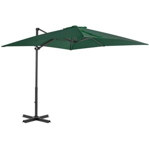 vidaXL Garden Parasol with Aluminium Pole Green - 250x250 cm - Garden Parasol vidaXL Garden Parasol with Aluminium Pole Green - 250x250 cm - Garden Parasol