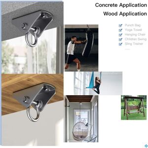 Memkey - Ceiling hooks, punching bag hooks, fitness suspension, ceiling and wall hooks for hammocks, armchairs, swings with a load capacity of up to Memkey - Ceiling hooks, punching bag hooks, fitness suspension, ceiling and wall hooks for hammocks, armchairs, swings with a load capacity of up to