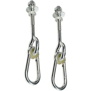 BEIJIYI Ceiling Hook, Suspension Hooks, Fixing Screws for Swing, Wood and Concrete Set, Yoga, Hammock, Hanging Chair, 150kg - 150mm BEIJIYI Ceiling Hook, Suspension Hooks, Fixing Screws for Swing, Wood and Concrete Set, Yoga, Hammock, Hanging Chair, 150kg - 150mm