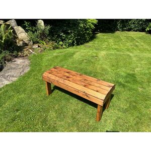 Charles Taylor Trading - Knights Double Form Garden Table - Timber - L16 x W40 x H17 cm Charles Taylor Trading - Knights Double Form Garden Table - Timber - L16 x W40 x H17 cm