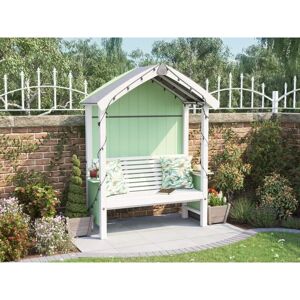 Dunster House Ltd. - Dunster House Garden Arbour Pained Seat , W1.72m x D0.75m / W5' x D2', Pressure Treated, Summerset Dunster House Ltd. - Dunster House Garden Arbour Pained Seat , W1.72m x D0.75m / W5' x D2', Pressure Treated, Summerset