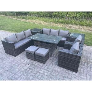 Fimous 10 Seater Garden Furniture Rattan Lounge Sofa Set - Garden Furniture Type Fimous 10 Seater Garden Furniture Rattan Lounge Sofa Set - Garden Furniture Type