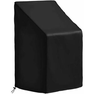 DEWDAT Garden Chair Cover Waterproof Stacking Chair Cover Anti-UV Outdoor Cover Garden Armchair 420D Breathable Oxford Fabric, 65 x 65 x 80/120 DEWDAT Garden Chair Cover Waterproof Stacking Chair Cover Anti-UV Outdoor Cover Garden Armchair 420D Breathable Oxford Fabric, 65 x 65 x 80/120