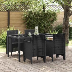 Garden Chair 4 pcs Anthracite 53 x 49 x 85 cm PP vidaXL Garden Chair 4 pcs Anthracite 53 x 49 x 85 cm PP vidaXL