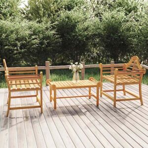 Jinlefu - Garden Chairs 2 pcs 91x62x94 cm Solid Wood Teak vidaXL Jinlefu - Garden Chairs 2 pcs 91x62x94 cm Solid Wood Teak vidaXL
